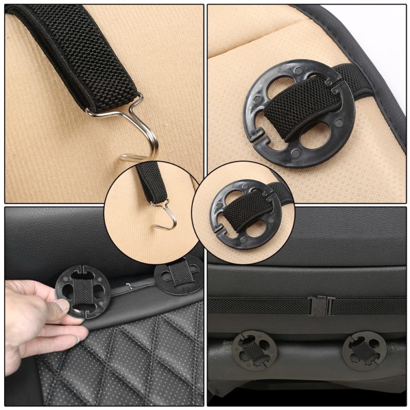 Four Seasons General Ultra-Luxury Car seat Protection car seat Cover For Mercedes Benz A B180 C200 E260 CL CLA G GLK300 ML S350 - Image 6