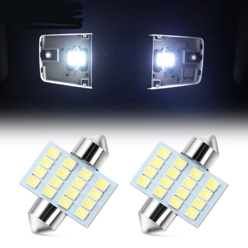 LED Car Dome Interior Map Lights Bulb Lamp for Hyundai Solaris ix35 ix45 ELANTRA Santa Fe HB20 Verna Solaris