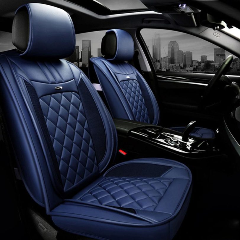 Leather Car Seat Covers for Volkswagen Polo VW Golf Tiguan Passat B6 Jetta Lavida Amarok Auto Interior Accessories Seat Covers - Image 4