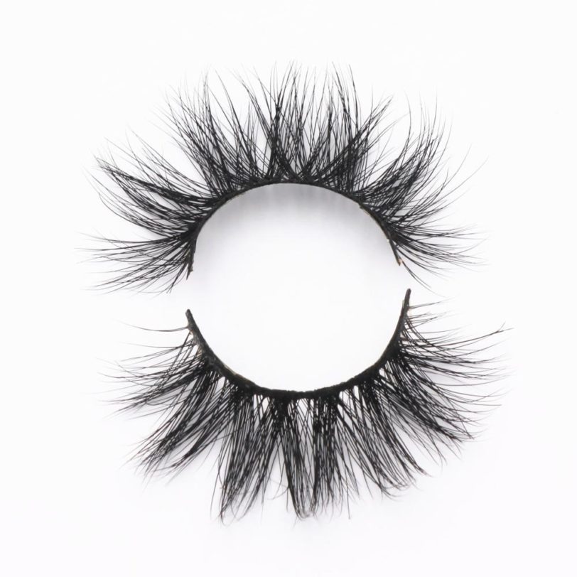 Mink Eyelashes Cruelty free Dramatic 3D Mink Lashes Full Strip Lashes Soft False Eyelashes Wispy Makeup Beauty Lashes Case E11 - Image 2