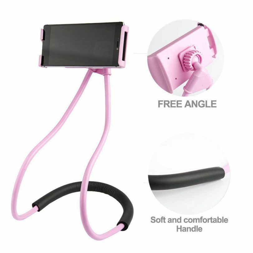 Mobile Phone Holder Hanging Neck Lazy Cellphone Mount Accessories Adjustable 360 Degree Phones Holder Stand for iPhone - Image 4