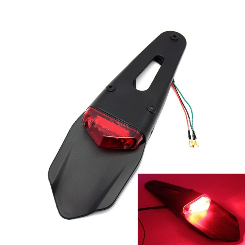 Motorcycle LED Tail Light Rear Stop Brake Lamp Universal for Enduro CR EXC WRF 250 400 426 450 - Image 2