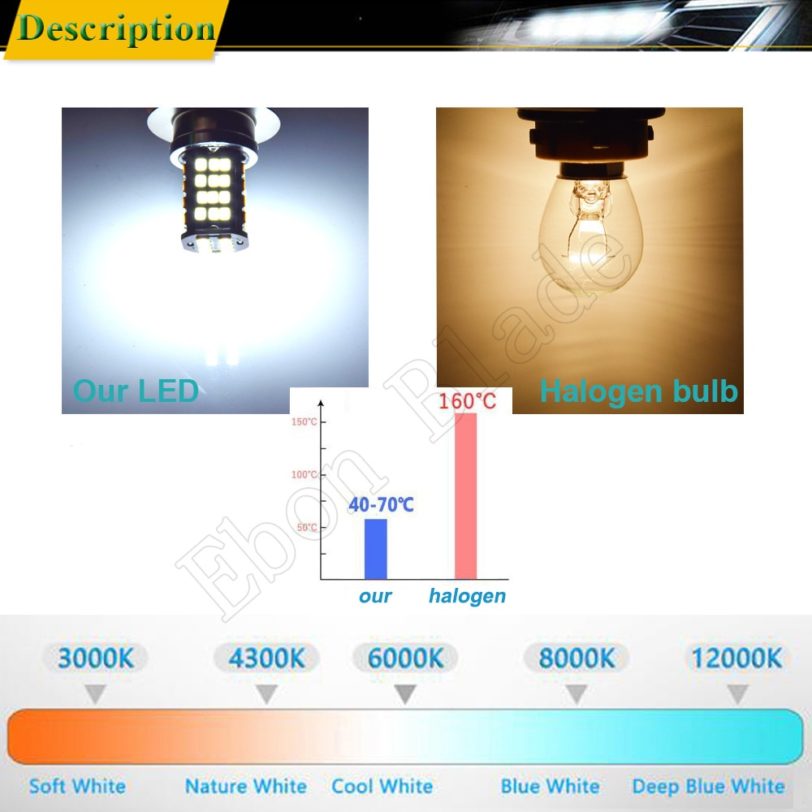 P15D H6M LED Motorcycle Headlight P15D-25-1 56 SMD 2835 PX15D T19 Motorbike Fog Light Headlamp Head Bulb Lamp 6V 12V 24V 30V DC - Image 4