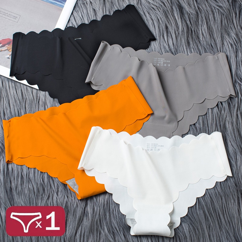 Sports Women s Panties Seamless Briefs Mid Rise Underwear Female Soft Comfortable Silk Briefs Underpants