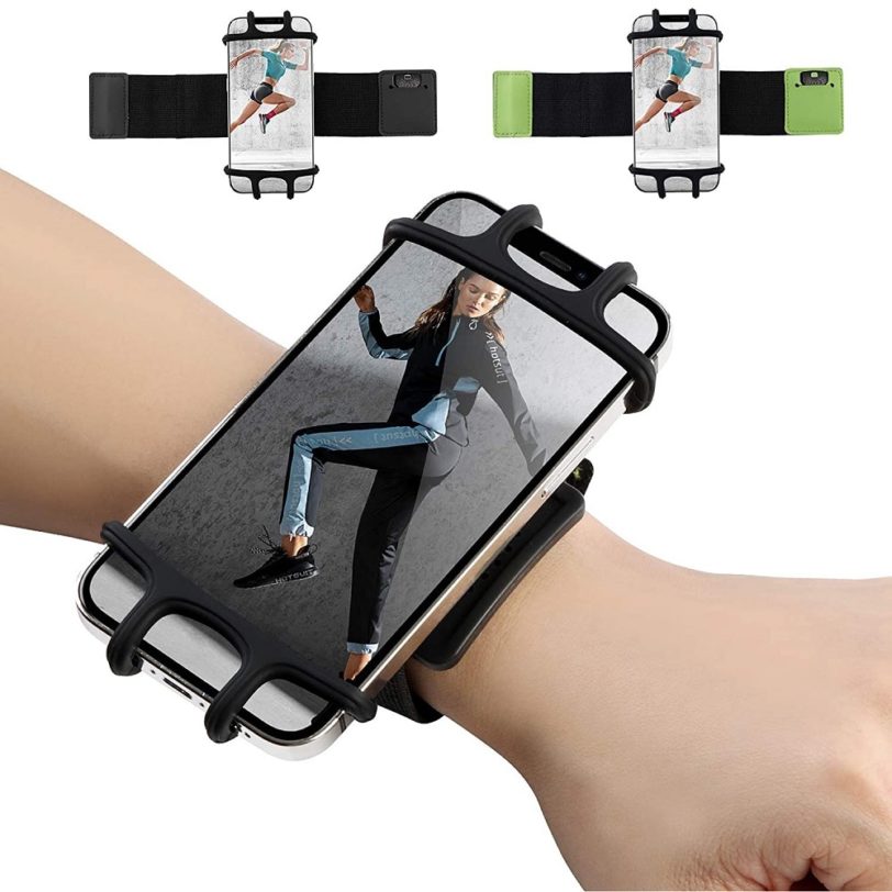 Sports Wristband Phone Holder for iPhone 12 11 XR Samsung S10 S9 Plus Universal Running Armband 2