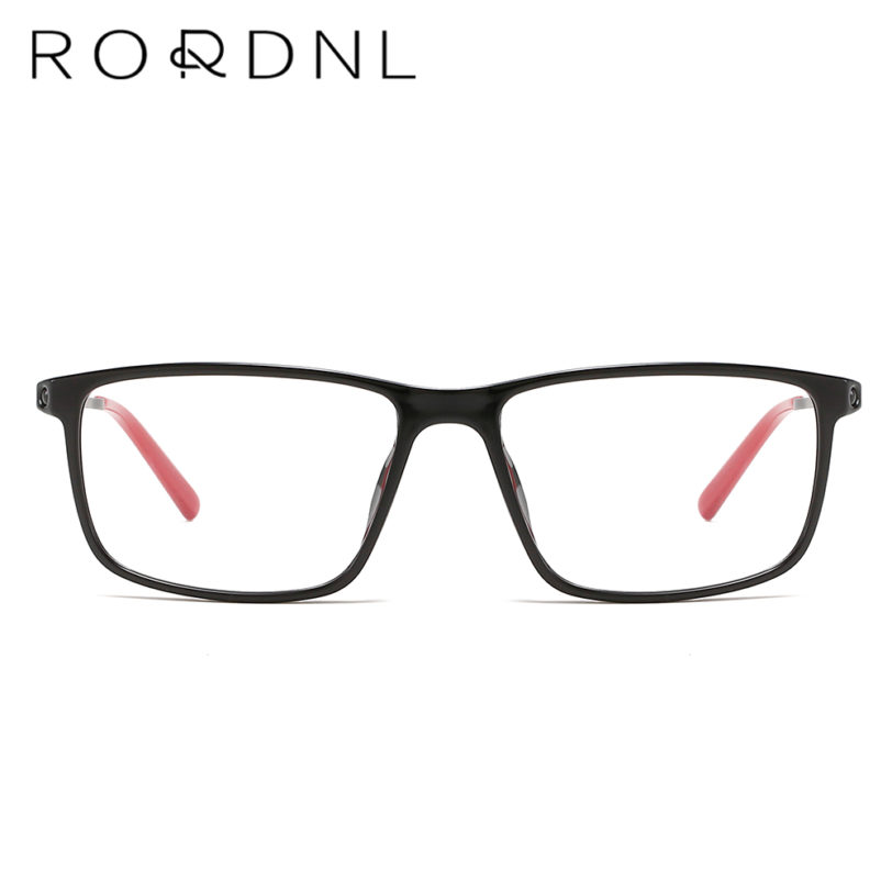 Square Prescription Glasses Frames for Men Myopia Optical Eyeglasses Frame Male TR90 Full Rim Eyewear Frame Fashion Trend Brand - Image 6