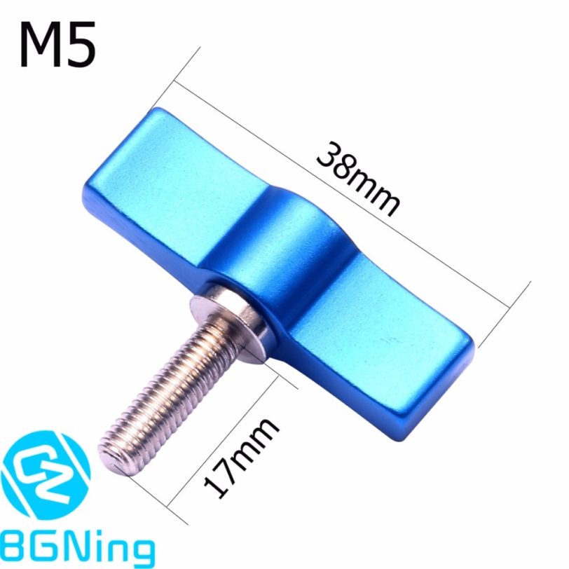 T Type Metal Handle Adjustable Screws M4 M5 M6 Hand Tighten Screw for DSLR Camera Photography Spare Parts - Image 2