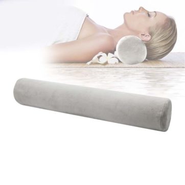 Velvet Column Pillows Memory Foam Bolster Deformable Supporter Body Cushion Headrest Bedding U shaped Neck Pillow