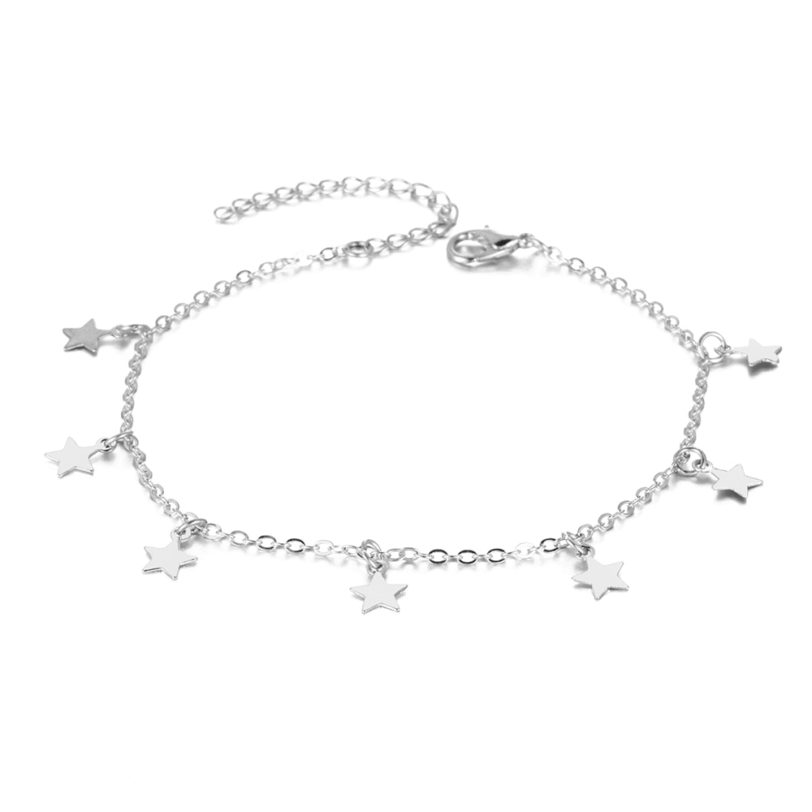 Vienkim Star Pendant Anklet Foot Chain Summer Yoga Beach Leg Bracelet Charm Anklets Jewelry Gift - Image 4