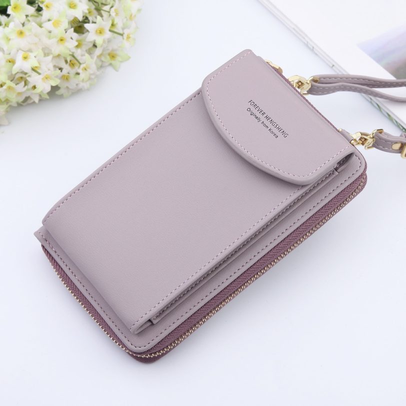 Women Long Wallet Shoulder Bag Female Wallets Clutch Lady Purse Zipper Phone Pocket Card Holder Ladies Carteras - Image 6