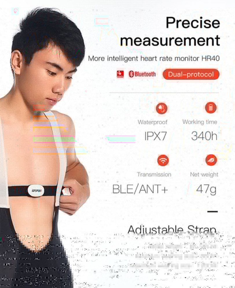 iGPSPORT HR40 smart Heart Rate Monitor Cycling & Running Professional Pulse Monitor Support bicycle Computer & Mobile APP - Image 6