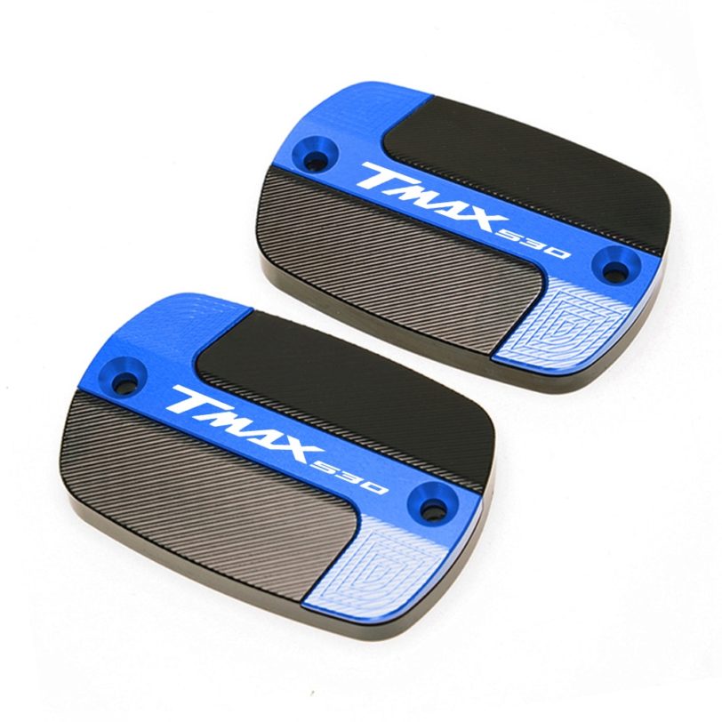 1 Pair For YAMAHA TMAX530 TMAX560 TMAX 530 560 SX DX New Motorcycle Accessories Front Brake Fluid Fuel Reservoir Tank Cap Covers - Image 3