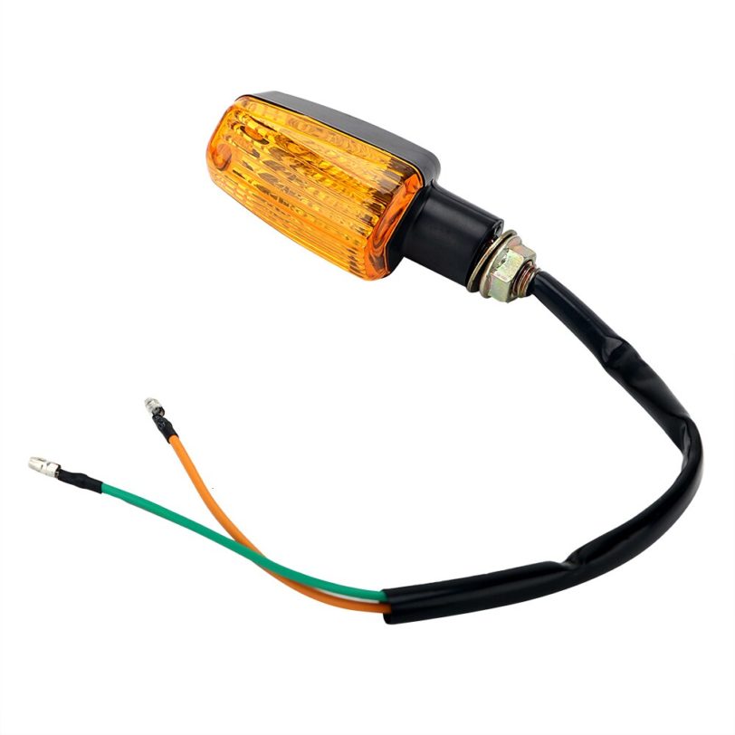 1 Pair Motorcycle Flasher Blub Turn Signal Lamp Universal DC 12V Motorbike Indicator Light Amber Blinker Bulb 8W - Image 4