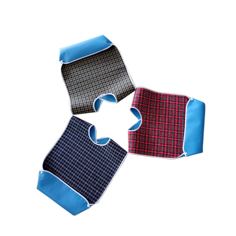 1 Pcs Large Waterproof Aprons Adult Mealtime Bibs Disability Clothes Bib Cook Protector Tool 1