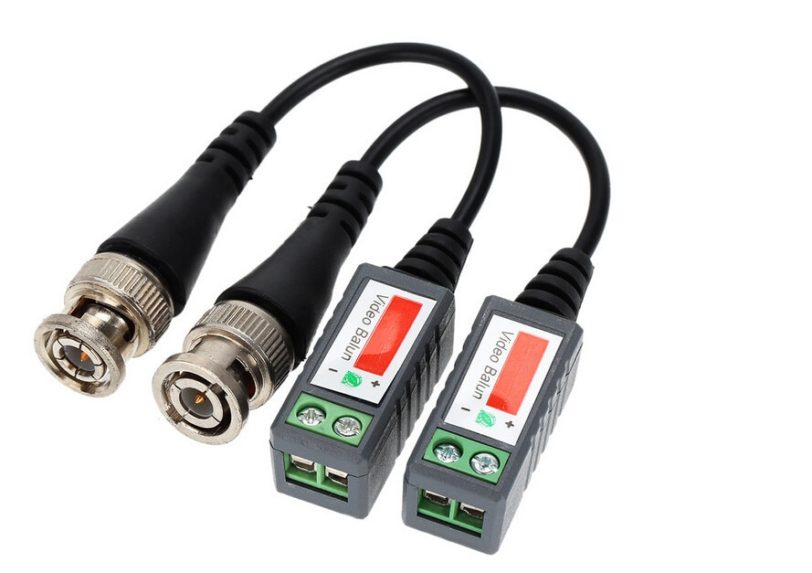 10pcs ABS Plastic CCTV Video Balun CCTV Accessories Passive Transceivers 2000ft Distance UTP Balun BNC Cable CAT5 Cable - Image 5