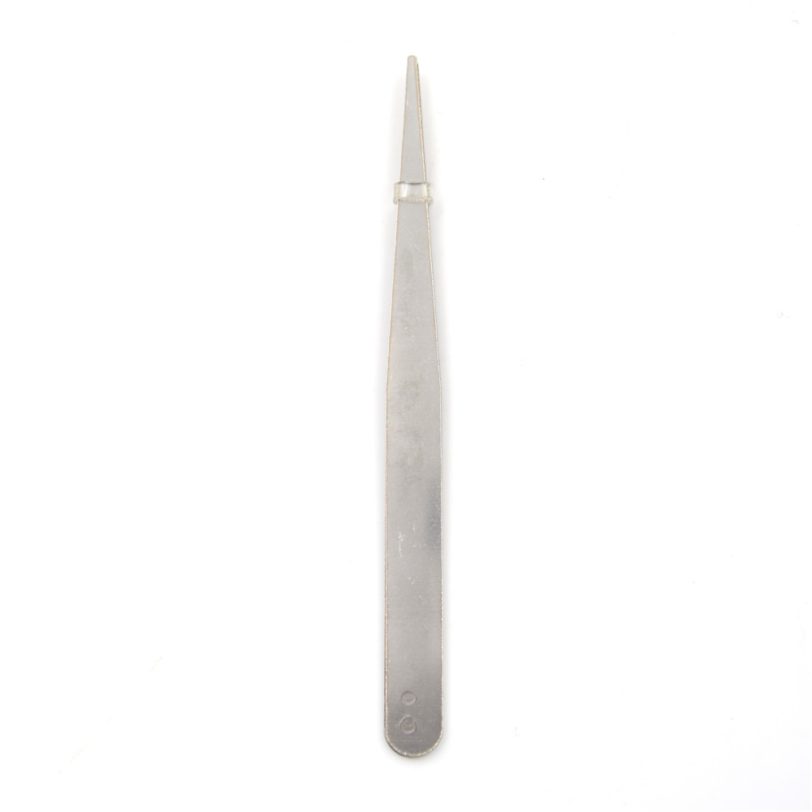 12cm Straight Home Yard New Stainless Steel Micro Landscape Anti-Static Bonsai Tweezer Garden Tool DIY - Image 5