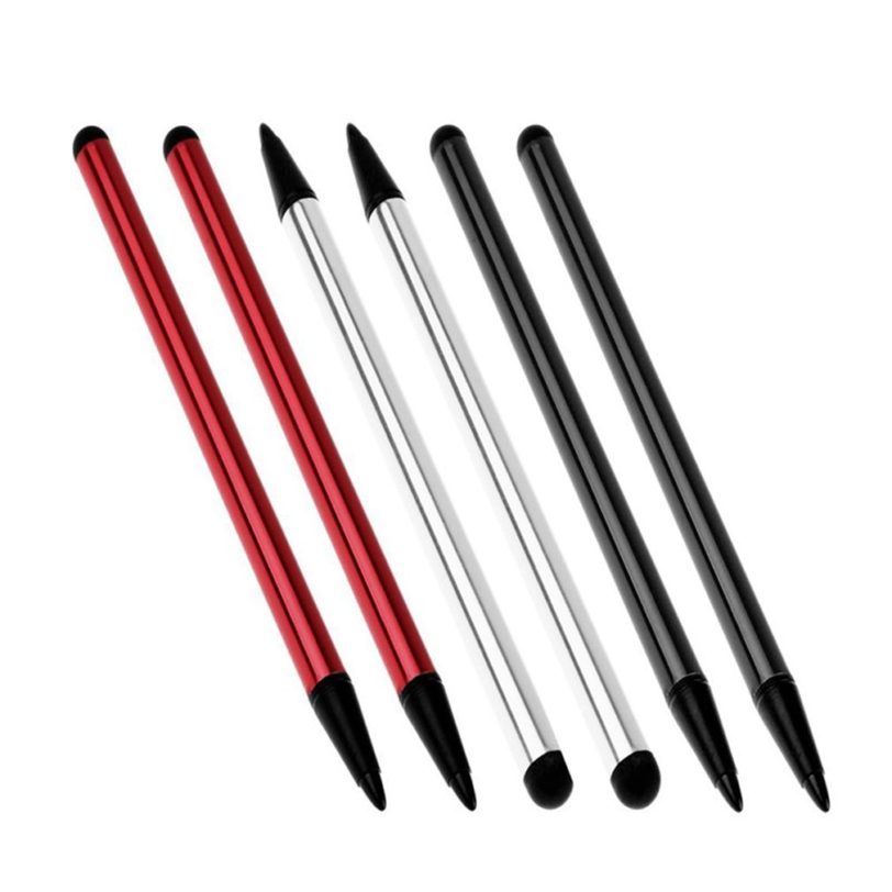 1pc 2 in 1 Capacitive Resistive Pen Universal Hand Touch Screen Stylus Pencil for Tablet iPad Mobile Phone Resistance Screen Pen - Image 2