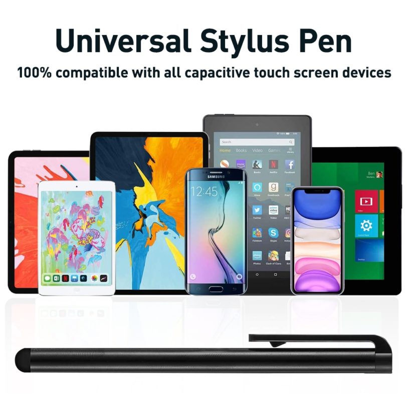 20 PCS/Lot Capacitive Touch Screen Stylus Pen For IPad Air Mini For Samsung xiaomi iphone Universal Tablet PC Smart Phone Pencil - Image 2