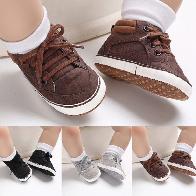 2019 Brand New Infant Baby Girl Shoes Newborn Soft Sole Sneaker Cotton Crib Shoes Sport Casual Warm First Walkers For 0-18month - Image 6