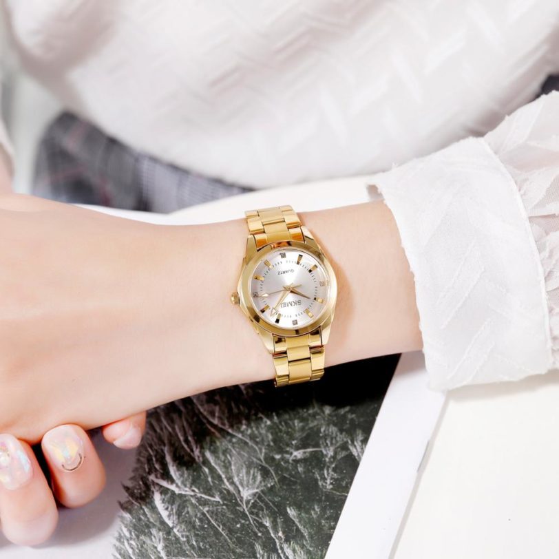 2020 SKMEI Casual Women Romantic Quartz Watches Luxury Female Girl Clock Waterproof Ladies Wristwatches Relogio Feminino 1620 - Image 3