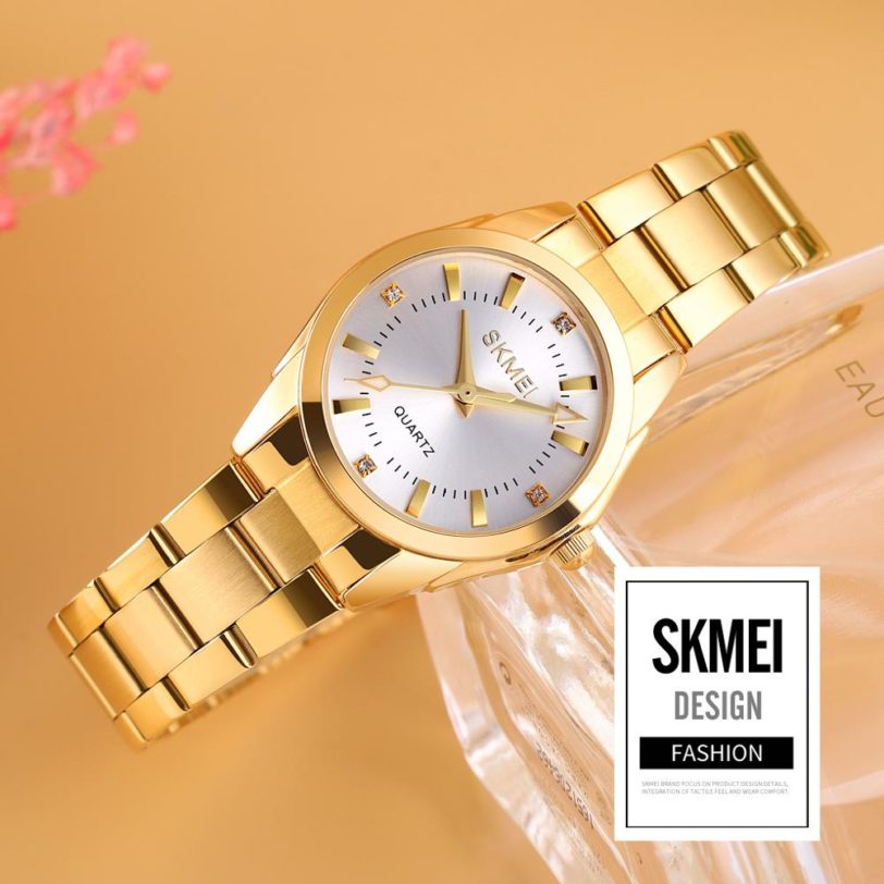 2020 SKMEI Casual Women Romantic Quartz Watches Luxury Female Girl Clock Waterproof Ladies Wristwatches Relogio Feminino 1620 - Image 4