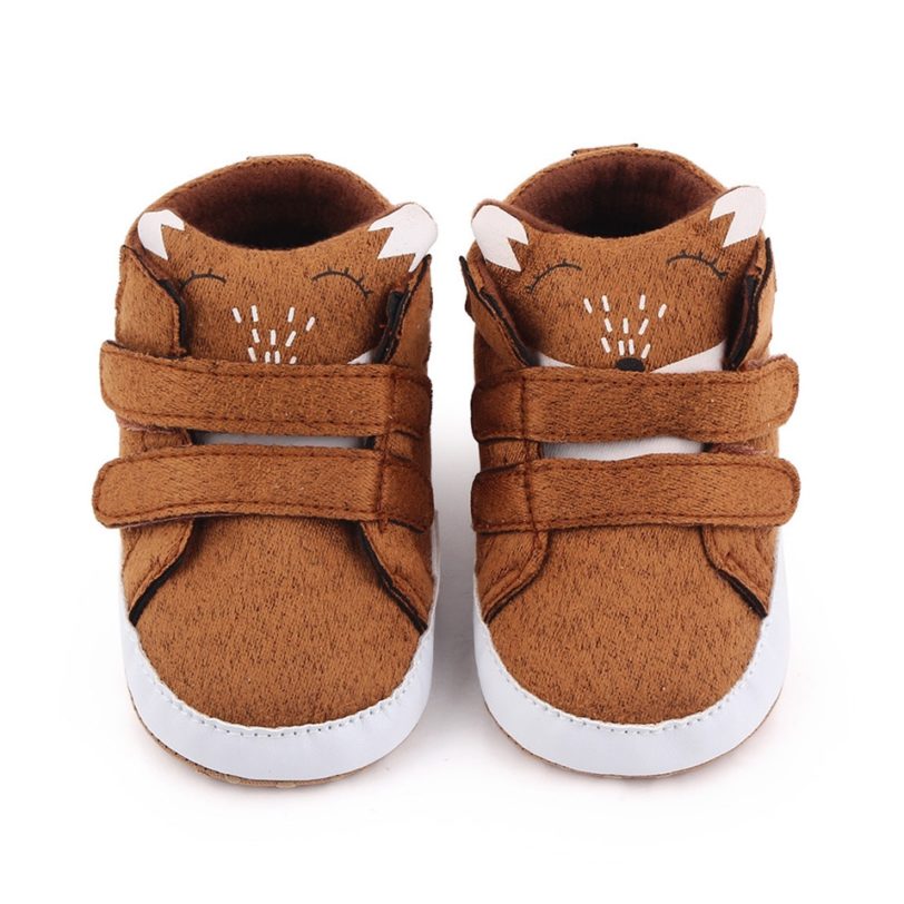 2021 Baby Boys Fashion Sneakers Print Cartoon Pattern Soft Sole First Walkers Infant Toddler Indoor Shoes For 0-18M - Image 2