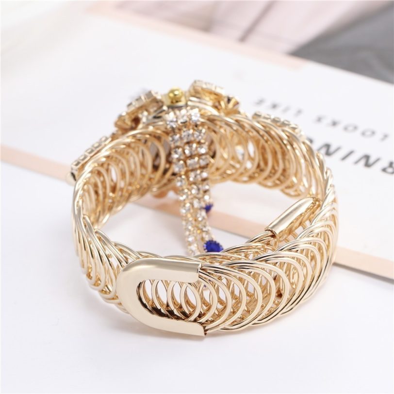 2021 Top Brand Luxury Rhinestone Bracelet Watch Women Watches Ladies Wristwatch Relogio Feminino Reloj Mujer Montre Femme Clock - Image 4