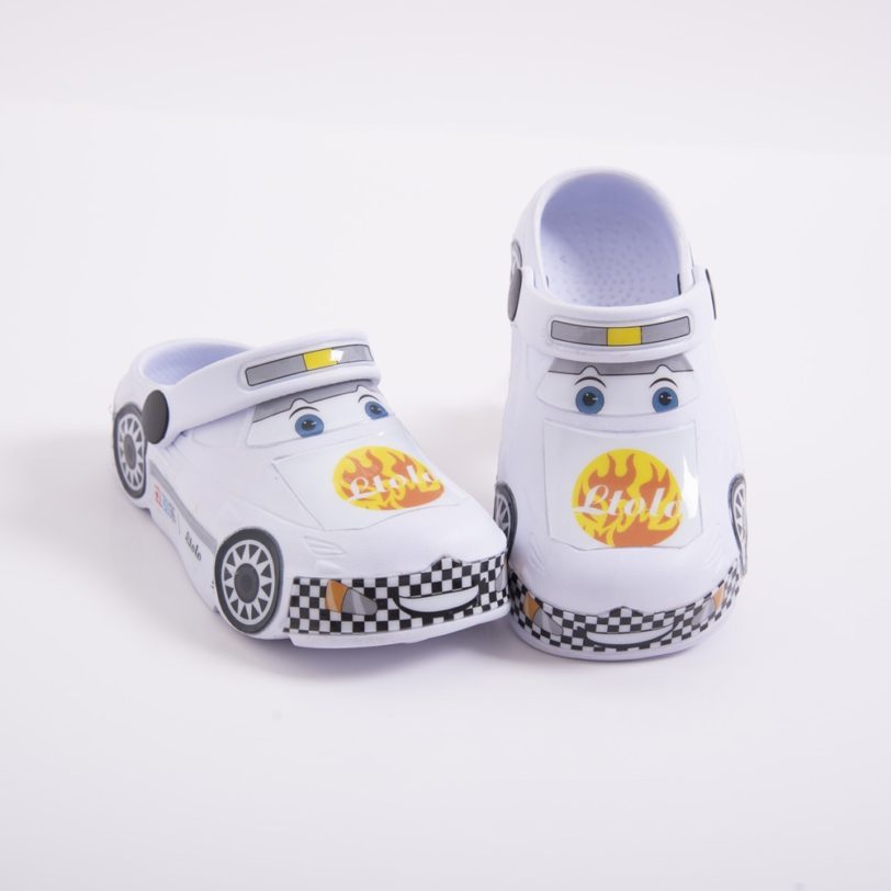 2021Kids Mules Children Clog Baby Boys Girls Toddlers Automobile Race Crock Car Sandals Slippers Shoes EU23 24 25 26 27 28 29 30 - Image 3