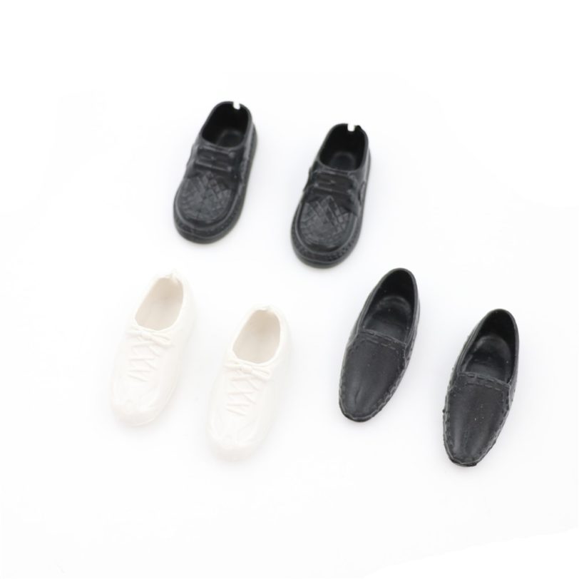 3 Pairs /Set Doll Shoes Heels Sandals For Ken Dolls Accessories High Quality Baby Toy Fashion - Image 3