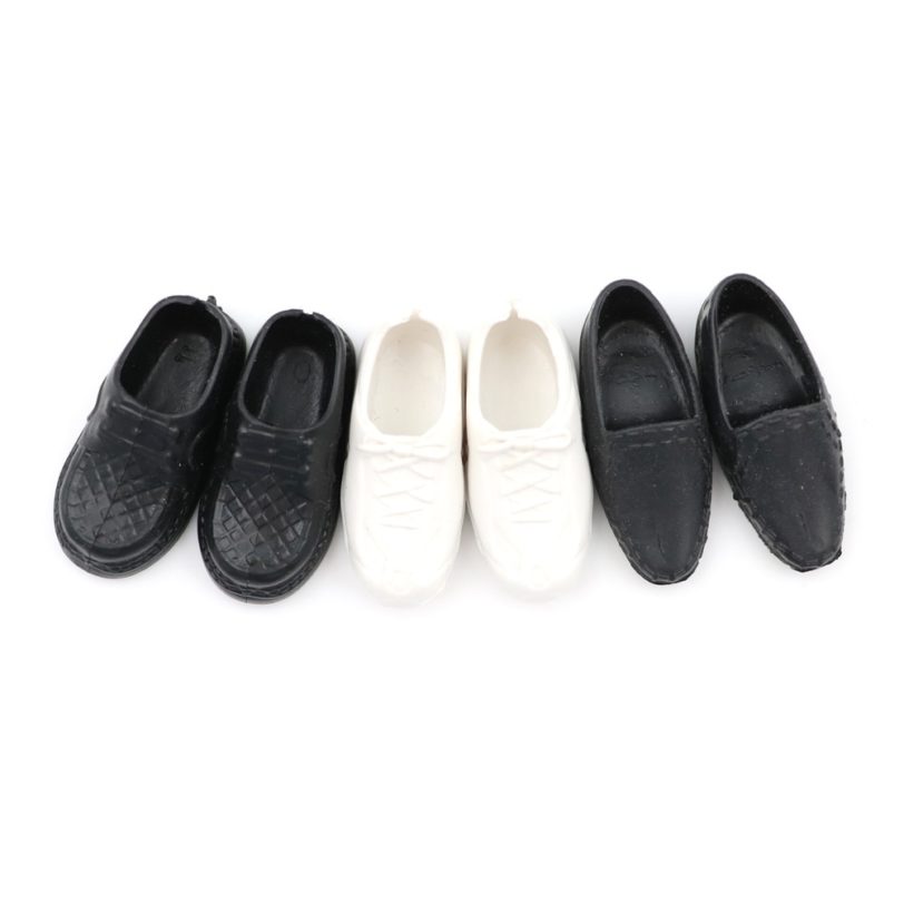 3 Pairs /Set Doll Shoes Heels Sandals For Ken Dolls Accessories High Quality Baby Toy Fashion - Image 2