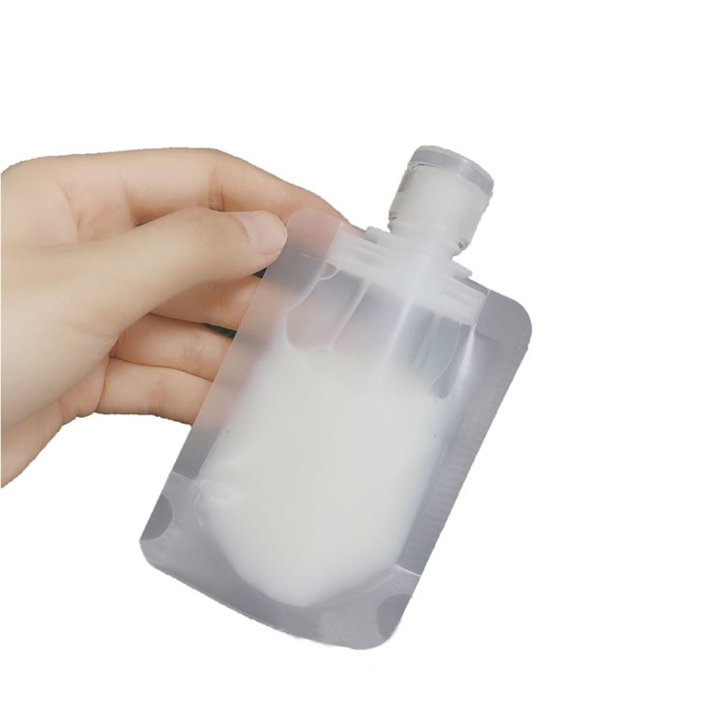 30/50/100ml Clamshell Packaging Bag Stand Up Spout Pouch Plastic Hand Sanitizer Lotion Shampoo Makeup Fluid Bottles Travel Bag - Image 6