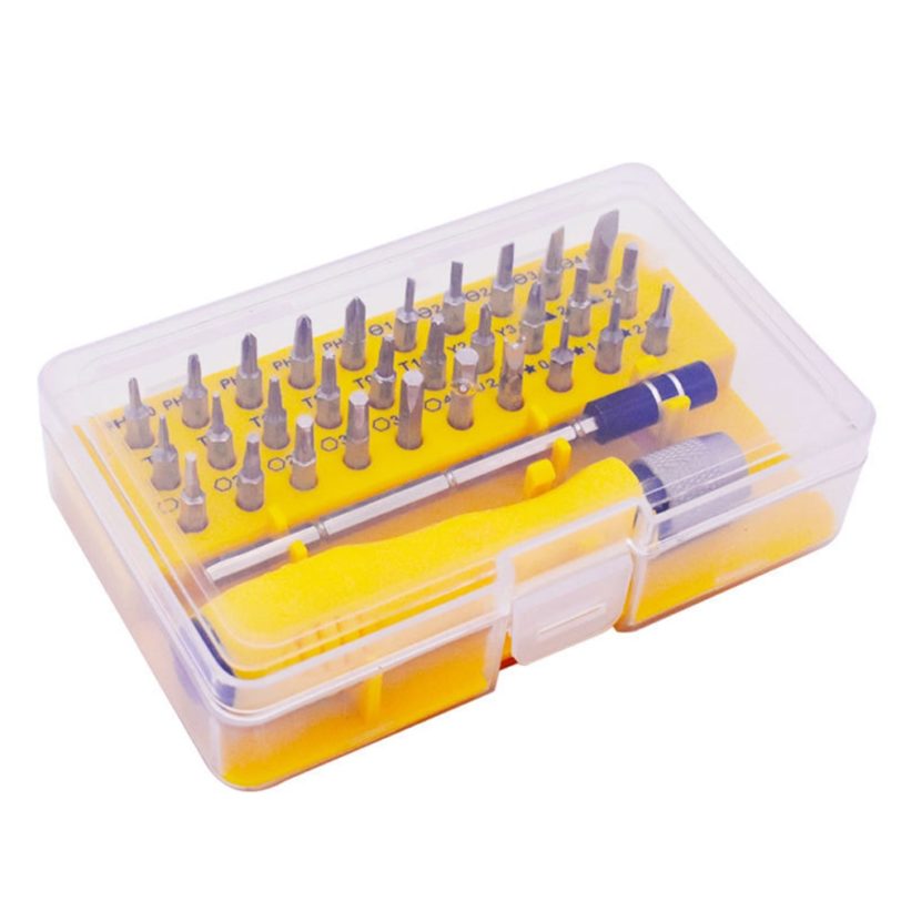 32 In 1 Screwdriver Set Precision Mini Magnetic Screwdriver Bits Kit For Phone Mobile IPad Camera Maintenance Repair Tool Set - Image 6