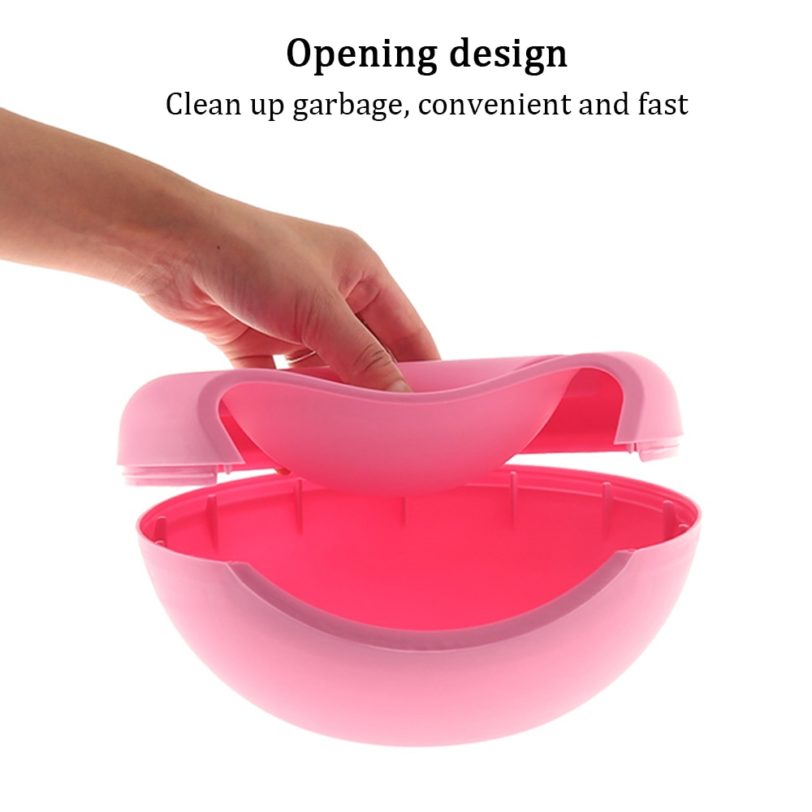 4 Colors Double Lazy Snack Bowl Plastic Snack Storage Box Bowl Fruit Bowl Phone Stand Chasing Artifact - Image 5