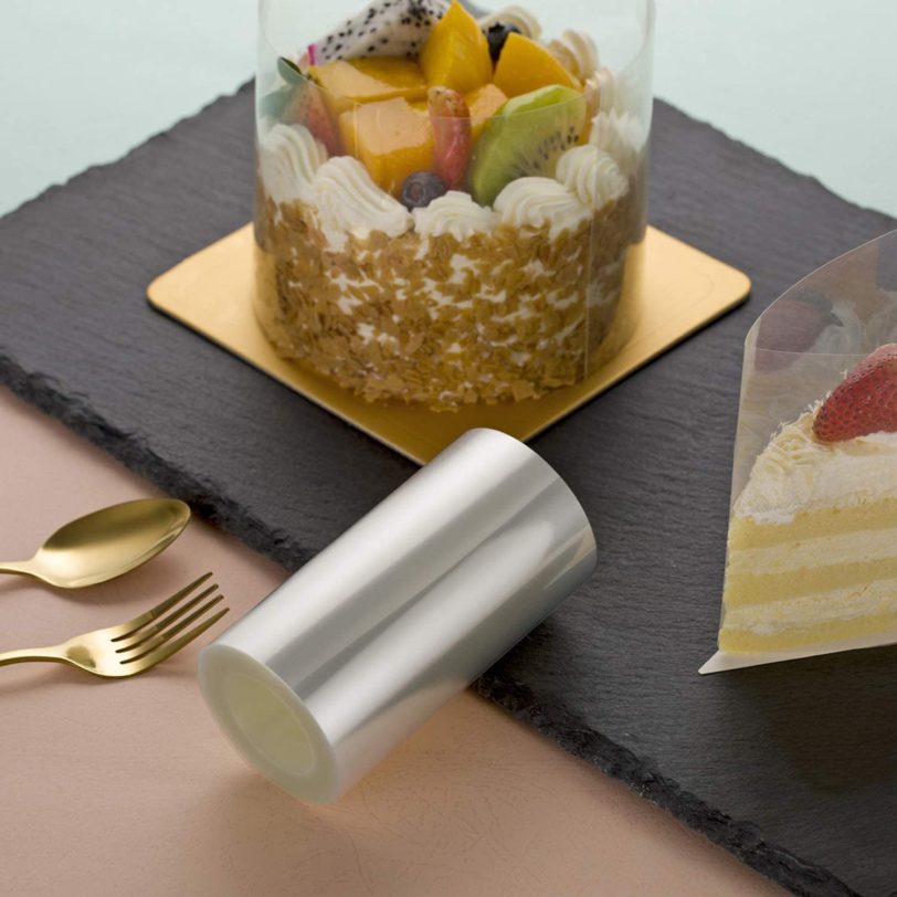 8 10 12 15 20CM Cake Collar Transparent Mousse Cake Roll DIY Acetate Sheet Surrounding Edge 1