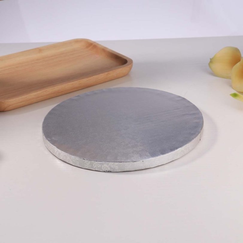 8/10/12 Inch Round Cake Board Dessert Displays Tray For Wedding Birthday Party Decor Cakes Moving Plate Turntable Baking Tool - Image 2