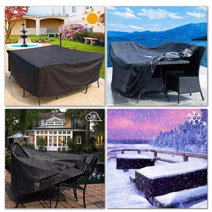 90 Sizes Outdoor Patio Garden Furniture Waterproof Covers Rain Snow Chair covers for Sofa Table Chair Dust Proof Cover - Image 6