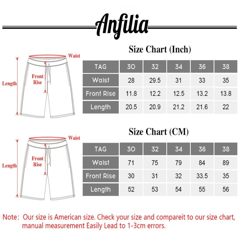 Anfilia Men's Swim shorts American Flag Beach Shorts Swimwear Briefs Man Swimsuits Trunks Sea Short Bottoms American Flag Shorts - Image 6