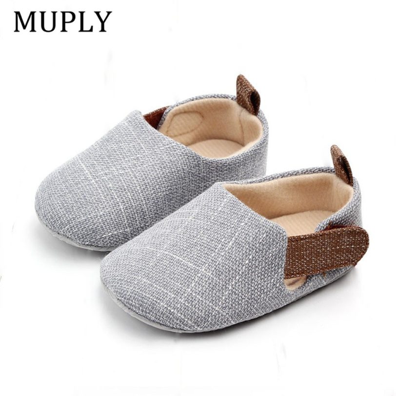 Baby Boys Girls Plaid Shoes Toddler Booties Newborns Sole Classic Floor 0-18 Months Soft Infant New Arrival First Walkers - Image 2