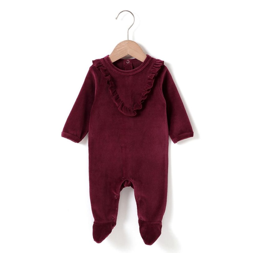 Baby rompers clothes long sleeves children clothing baby newborn overalls kids boy girls clothes baby jumpsuit two colors romper - Image 3