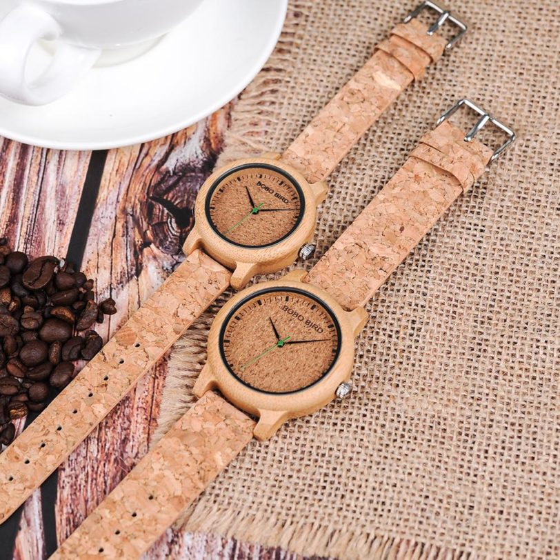 Bamboo Wooden Watch BOBOBIRD Quartz Timepiece for Father's Day Gift Unisex Japan Analog Ladies Men Wrist Watches reloj hombre - Image 4