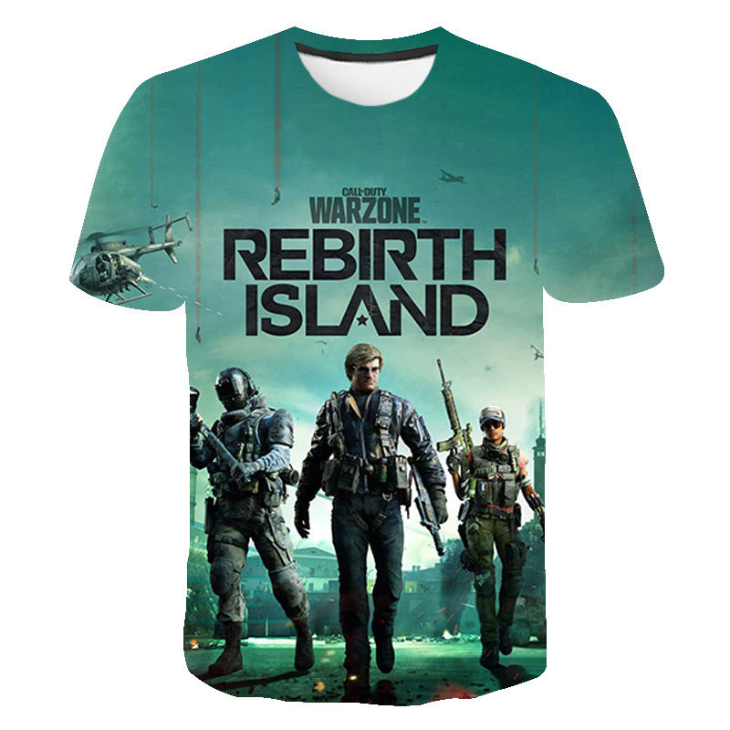 Call Of Duty New Summer 3D Printed T Shirt Men Women Children Casual Streetwear Short Sleeve 2