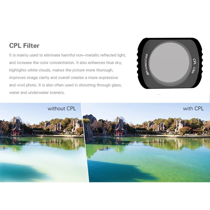 Camera Filter For DJI Pocket 2 CPL/MCUV/ND 4 8 16 32 64-PL Filters Kit For DJI Osmo Pocket 3-Axis Handheld Camera Lens Accessory - Image 3