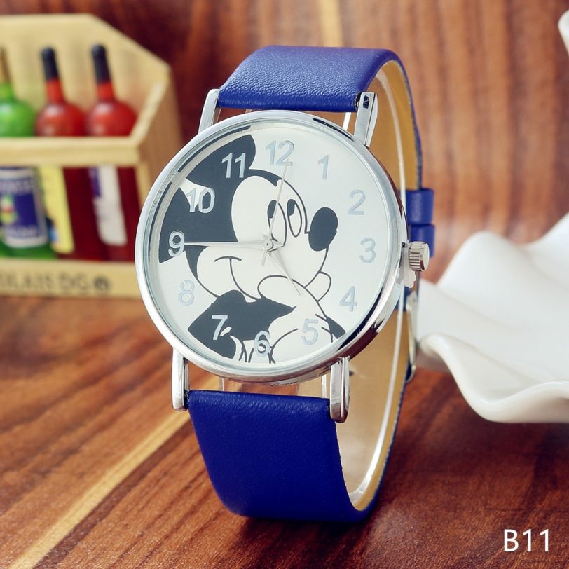 Cartoon Children Watch Minnie Mickey Kids Watches Children Watch Large Dial Quartz Wristwatches Girls Boys Clock Reloj Montre - Image 3