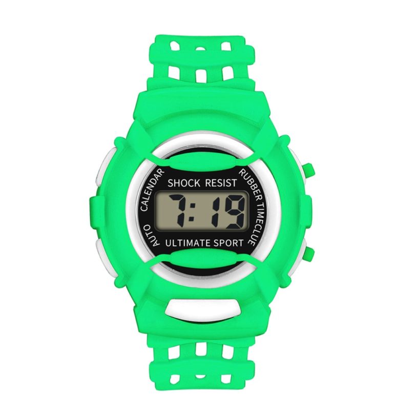 Casual Children Boys Girls Analog Digital Sport LED Student Waterproof Wrist Watch New Electronic Simplicity Round Watches - Image 6