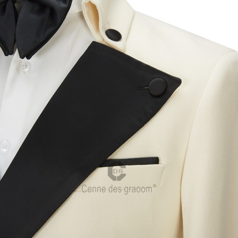 Cenne Des Graoom Latest Coat Design Men Suits Tailor Made Tuxedo 2 Pieces Blazers Wedding Party 3