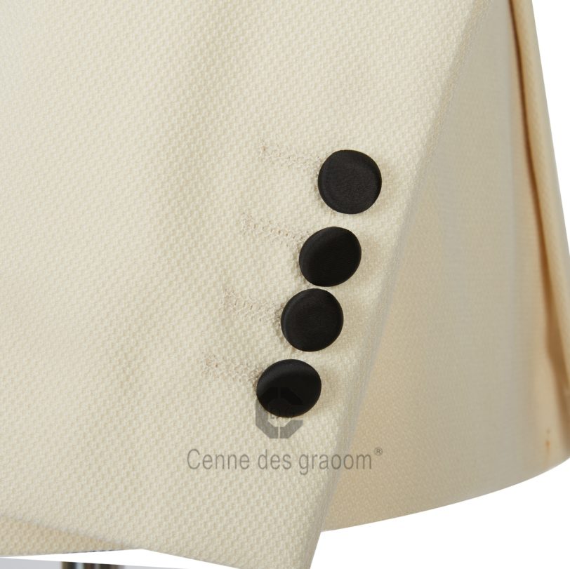 Cenne Des Graoom Latest Coat Design Men Suits Tailor Made Tuxedo 2 Pieces Blazers Wedding Party 4
