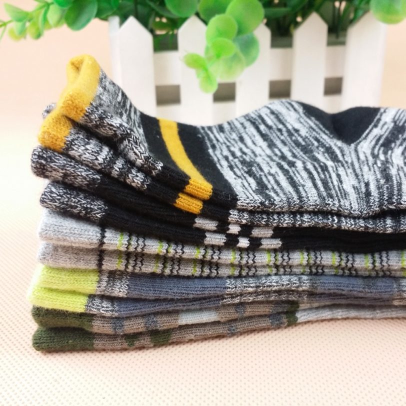 Children Wit Winter New Children Socks Cotton Camouflage Boys Girls Socks 1- 10 Year Kids Socks 5 Pairs / lot - Image 3