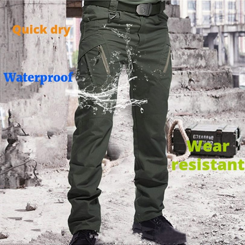 City Tactical Cargo Pants Classic Outdoor Hiking Trekking Army Tactical Joggers Pant Camouflage Military Multi Pocket Trousers - Image 2