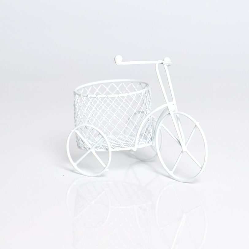 Cute Iron Tricycle Art Decoration Wedding Birthday Party Sugar Jewelry Container Storage Holder Creative Gifts Ornaments - Image 2