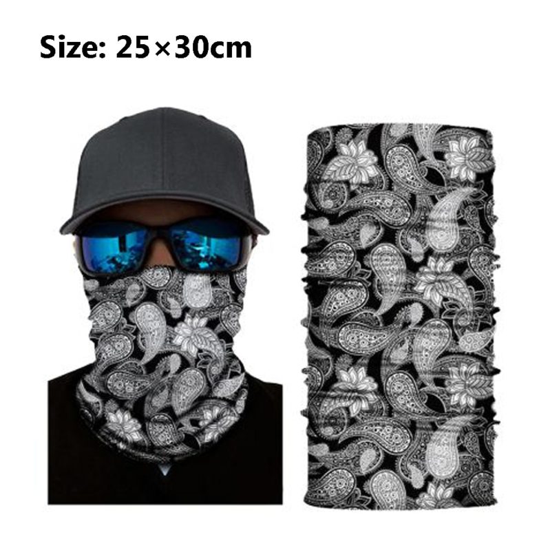 Cycling bicycle Motorcycle Headband Scarf Neck Warmer Skull Helmet Face Mask Ski Balaclava Headband halloween Full Shield - Image 5